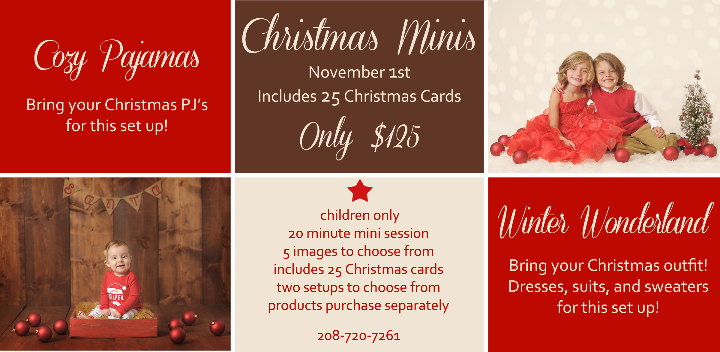 Christmas Minis Flyer